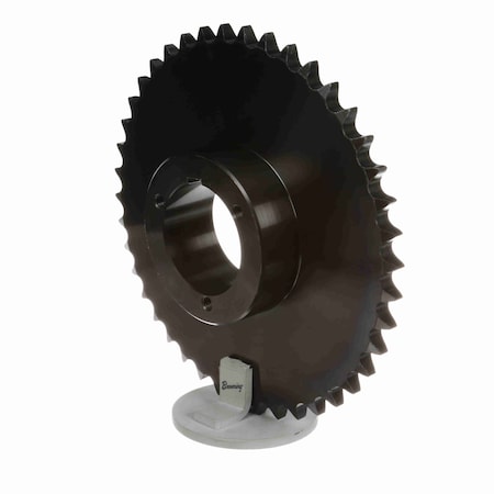 Browning Steel Bushed Bore Roller Chain Sprocket, 60Q42 60Q42